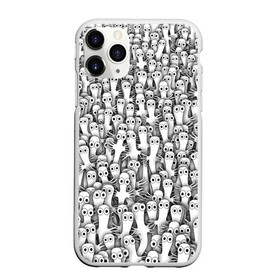 Чехол для iPhone 11 Pro матовый с принтом Хатифнатты в Тюмени, Силикон |  | moomintroll | мумми тролль