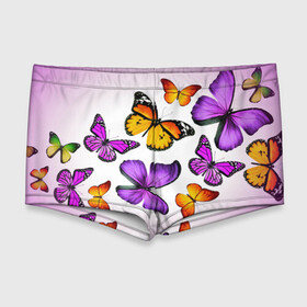 Мужские купальные плавки 3D с принтом Butterflies в Тюмени, Полиэстер 85%, Спандекс 15% |  | бабочки | белый | картинка | лето | природа | рисунок | розовый | цвета