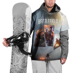 Накидка на куртку 3D с принтом Battlefield 1 в Тюмени, 100% полиэстер |  | battlefield | батла | батлфилд