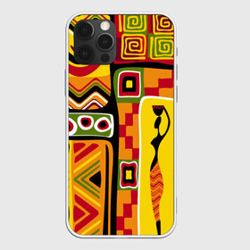 Чехол для iPhone 12 Pro Max с принтом Африка в Тюмени, Силикон |  | Тематика изображения на принте: орнамент | этнический | этно | яркий