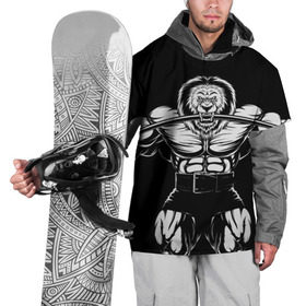 Накидка на куртку 3D с принтом Strongman в Тюмени, 100% полиэстер |  | Тематика изображения на принте: bodybuilding | gym | house | know | power | бодибилдинг | культуризм | лев | сила | спорт | фитнес