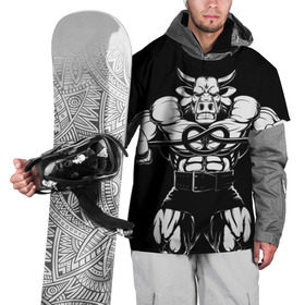 Накидка на куртку 3D с принтом Strongman в Тюмени, 100% полиэстер |  | Тематика изображения на принте: bodybuilding | gym | house | know | power | бодибилдинг | бык | культуризм | сила | спорт | фитнес