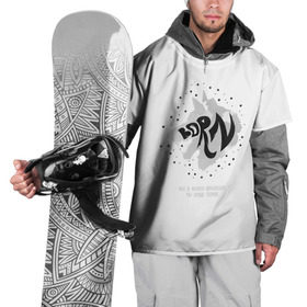 Накидка на куртку 3D с принтом BORZ в Тюмени, 100% полиэстер |  | Тематика изображения на принте: 
