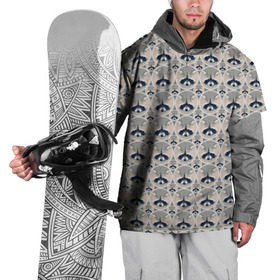 Накидка на куртку 3D с принтом Енот в Тюмени, 100% полиэстер |  | Тематика изображения на принте: енот | животные