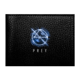 Обложка для студенческого билета с принтом Prey в Тюмени, натуральная кожа | Размер: 11*8 см; Печать на всей внешней стороне | prey | игра | космос