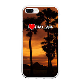 Чехол для iPhone 7Plus/8 Plus матовый с принтом Thailand в Тюмени, Силикон | Область печати: задняя сторона чехла, без боковых панелей | море | отдых | отпуск | пляж | солнце | туризм | турист