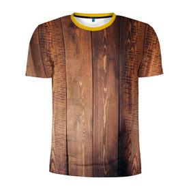 Мужская футболка 3D спортивная с принтом паркет в Тюмени, 100% полиэстер с улучшенными характеристиками | приталенный силуэт, круглая горловина, широкие плечи, сужается к линии бедра | бревна | дерево | доски | паркет | пол