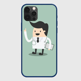 Чехол для iPhone 12 Pro с принтом Доктор в Тюмени, силикон | область печати: задняя сторона чехла, без боковых панелей | doctor | house md | md | врач | дантист | доктор | мед работник | медецина | медик | хирург
