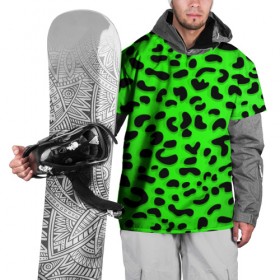 Накидка на куртку 3D с принтом Леопард в Тюмени, 100% полиэстер |  | 