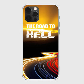 Чехол для iPhone 12 Pro Max с принтом Дорога в ад в Тюмени, Силикон |  | автомобиль | байкер | дорога | драйв | небо | скорость