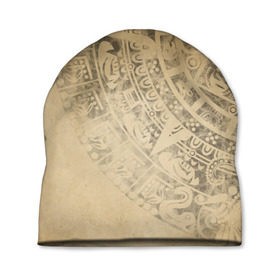 Шапка 3D с принтом Народ Майя в Тюмени, 100% полиэстер | универсальный размер, печать по всей поверхности изделия | античный | ацтеки | гранж | живопись | культура | майя | орнамент | ретро | старинный | элемент