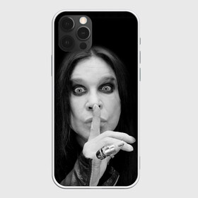 Чехол для iPhone 12 Pro с принтом Ozzy Osbourne в Тюмени, силикон | область печати: задняя сторона чехла, без боковых панелей | Тематика изображения на принте: rock | знаменитость | оззи осборн | рок | рок группа | рок звезда | рок музыка
