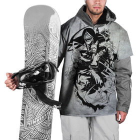 Накидка на куртку 3D с принтом Bleach в Тюмени, 100% полиэстер |  | Тематика изображения на принте: блич | итиго | ичиго | куросаки