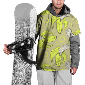 Накидка на куртку 3D с принтом Банан 8 в Тюмени, 100% полиэстер |  | Тематика изображения на принте: banana | банан | бананы | паттерн