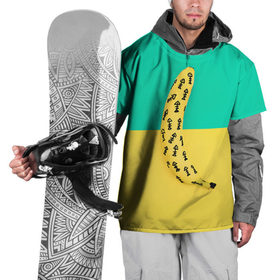 Накидка на куртку 3D с принтом Банан 5 в Тюмени, 100% полиэстер |  | Тематика изображения на принте: banana | fashion | банан | бананы | мода