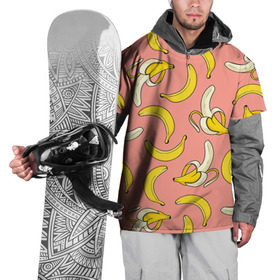 Накидка на куртку 3D с принтом Банан 1 в Тюмени, 100% полиэстер |  | Тематика изображения на принте: banana | банан | бананы | паттерн