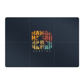 Магнитный плакат 3Х2 с принтом HAWAII в Тюмени, Полимерный материал с магнитным слоем | 6 деталей размером 9*9 см | hawaii | гаваи | лето | океан | отдых | пальмы | пляж | серф