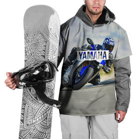 Накидка на куртку 3D с принтом Yamaha 5 в Тюмени, 100% полиэстер |  | yamaha