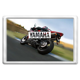 Магнит 45*70 с принтом Yamaha 4 в Тюмени, Пластик | Размер: 78*52 мм; Размер печати: 70*45 | Тематика изображения на принте: yamaha