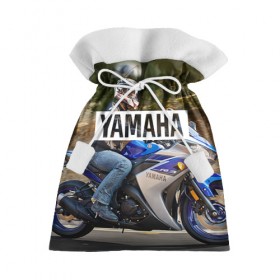 Подарочный 3D мешок с принтом Yamaha 2 в Тюмени, 100% полиэстер | Размер: 29*39 см | Тематика изображения на принте: yamaha