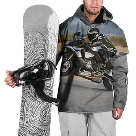 Накидка на куртку 3D с принтом Yamaha 1 в Тюмени, 100% полиэстер |  | Тематика изображения на принте: yamaha