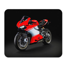 Коврик прямоугольный с принтом Ducati в Тюмени, натуральный каучук | размер 230 х 185 мм; запечатка лицевой стороны | ducati | мото | мотоцикл | скорость