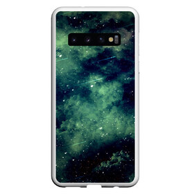 Чехол для Samsung Galaxy S10 с принтом Падение звёзд в Тюмени, Силикон | Область печати: задняя сторона чехла, без боковых панелей | Тематика изображения на принте: вселенная | космос | метеорит