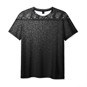 Мужская футболка 3D с принтом Джинсовый в Тюмени, 100% полиэфир | прямой крой, круглый вырез горловины, длина до линии бедер | джинс | джинсовый