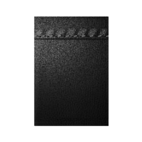 Обложка для паспорта матовая кожа с принтом Джинсовый в Тюмени, натуральная матовая кожа | размер 19,3 х 13,7 см; прозрачные пластиковые крепления | Тематика изображения на принте: джинс | джинсовый