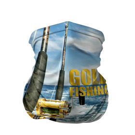 Бандана-труба 3D с принтом Золотая рыбалка в Тюмени, 100% полиэстер, ткань с особыми свойствами — Activecool | плотность 150‒180 г/м2; хорошо тянется, но сохраняет форму | Тематика изображения на принте: boat | fishing rod | gold fishing | ocean | reel | rod | sea | sky | spinning | water | waves | вода | волны | золотая рыбалка | катушка | море | небо | океан | пиннинг | удилище | удочка | яхта