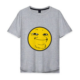 Мужская футболка хлопок Oversize с принтом Бугурт в Тюмени, 100% хлопок | свободный крой, круглый ворот, “спинка” длиннее передней части | бугурт тред | колобок