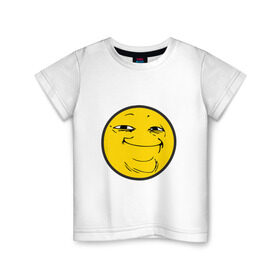 Детская футболка хлопок с принтом Бугурт в Тюмени, 100% хлопок | круглый вырез горловины, полуприлегающий силуэт, длина до линии бедер | бугурт тред | колобок