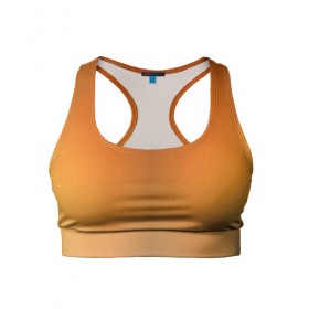 Женский спортивный топ 3D с принтом Fox Triangle в Тюмени, 82% полиэстер, 18% спандекс Ткань безопасна для здоровья, позволяет коже дышать, не мнется и не растягивается |  | геометрия | оранжевый | полигон | рыжий | треугольник