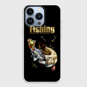 Чехол для iPhone 13 Pro с принтом Рыбалка в Тюмени,  |  | background | black | bubbles | depth | fish | fishing | food | predators | sacrifice | water | вода | глубина | еда | жертва | охота | пузыри | рыбалка | рыбы | фон | хищники | черный