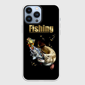 Чехол для iPhone 13 Pro Max с принтом Рыбалка в Тюмени,  |  | background | black | bubbles | depth | fish | fishing | food | predators | sacrifice | water | вода | глубина | еда | жертва | охота | пузыри | рыбалка | рыбы | фон | хищники | черный