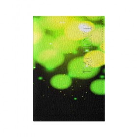 Обложка для паспорта матовая кожа с принтом Зелёный свет в Тюмени, натуральная матовая кожа | размер 19,3 х 13,7 см; прозрачные пластиковые крепления | Тематика изображения на принте: 