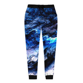 Женские брюки 3D с принтом Abstract colors в Тюмени, полиэстер 100% | прямой крой, два кармана без застежек по бокам, с мягкой трикотажной резинкой на поясе и по низу штанин. В поясе для дополнительного комфорта — широкие завязки | вселенная | галактика | звезды