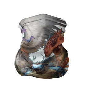 Бандана-труба 3D с принтом Покемоны в Тюмени, 100% полиэстер, ткань с особыми свойствами — Activecool | плотность 150‒180 г/м2; хорошо тянется, но сохраняет форму | pokemon | монстры | покебол | покемон