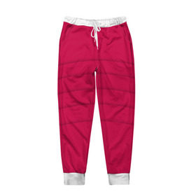 Мужские брюки 3D с принтом Абстракция в Тюмени, 100% полиэстер | манжеты по низу, эластичный пояс регулируется шнурком, по бокам два кармана без застежек, внутренняя часть кармана из мелкой сетки | Тематика изображения на принте: red | красный