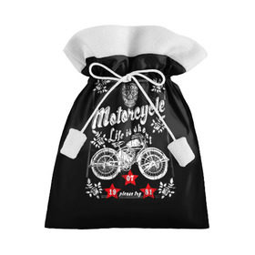 Подарочный 3D мешок с принтом Moto t-shirt 2 в Тюмени, 100% полиэстер | Размер: 29*39 см | Тематика изображения на принте: 