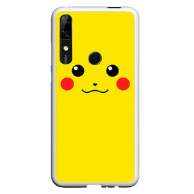 Чехол для Honor P Smart Z с принтом Happy Pikachu в Тюмени, Силикон | Область печати: задняя сторона чехла, без боковых панелей | 