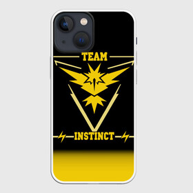 Чехол для iPhone 13 mini с принтом Team Instinct в Тюмени,  |  | go | instinct | pokemon | team | покемон