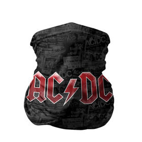 Бандана-труба 3D с принтом AC/DC в Тюмени, 100% полиэстер, ткань с особыми свойствами — Activecool | плотность 150‒180 г/м2; хорошо тянется, но сохраняет форму | ac dc | acdc | rock | ангус янг | рок