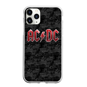 Чехол для iPhone 11 Pro матовый с принтом AC DC в Тюмени, Силикон |  | ac dc | acdc | rock | ангус янг | рок