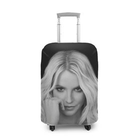 Чехол для чемодана 3D с принтом Бритни Спирс в Тюмени, 86% полиэфир, 14% спандекс | двустороннее нанесение принта, прорези для ручек и колес | britney spears | звезда | знаменитость | музыка | певица