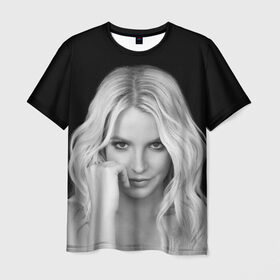 Мужская футболка 3D с принтом Бритни Спирс в Тюмени, 100% полиэфир | прямой крой, круглый вырез горловины, длина до линии бедер | britney spears | звезда | знаменитость | музыка | певица