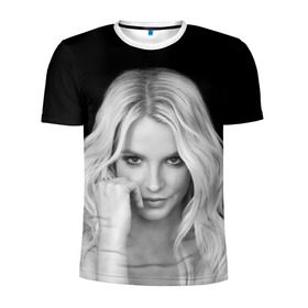 Мужская футболка 3D спортивная с принтом Бритни Спирс в Тюмени, 100% полиэстер с улучшенными характеристиками | приталенный силуэт, круглая горловина, широкие плечи, сужается к линии бедра | britney spears | звезда | знаменитость | музыка | певица