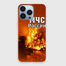 Чехол для iPhone 13 Pro с принтом МЧС России в Тюмени,  |  | мчс | пожарный | россии