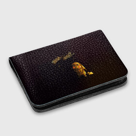 Картхолдер с принтом с принтом Грустный Пикачу в Тюмени, натуральная матовая кожа | размер 7,3 х 10 см; кардхолдер имеет 4 кармана для карт; | пикачу