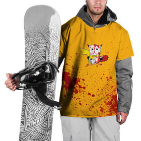 Накидка на куртку 3D с принтом Пикачу-агрессор в Тюмени, 100% полиэстер |  | Тематика изображения на принте: пикачу